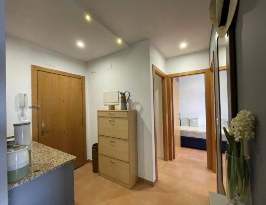 Apartamento Junto Al Mar Con Wifi Y Piscina Sagunto Bagian luar foto